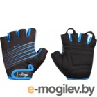Перчатки велосипедные Indigo SB-01-1575 (L, черный/синий)