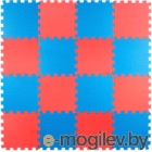 Коврик-пазл Eco Cover 25x25/25МП1 (красный/синий)