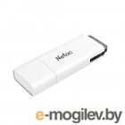 Флеш Диск Netac U185 64Gb <NT03U185N-064G-30WH>, USB3.0, с колпачком, пластиковая белая