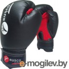 Боксерские перчатки RuscoSport 6oz (черный)