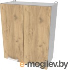 Шкаф навесной для кухни Интерлиния Компо ВШС60-720-2дв (дуб золотой)