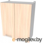 Шкаф навесной для кухни Интерлиния Компо ВШ60-720-2дв (дуб молочный)