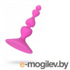 Анальная втулка ToDo by Toyfa Loverty, силикон, розовая, 8 см, 2,3 см