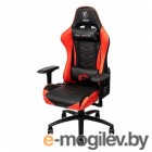 Игровое кресло MSI MAG CH120 чёрно-красное  (ПХВ-кожа, 4D подлокотники, газпатрон 4 класс)
