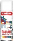 Краска-эмаль аэроз. универсальная белый матовый STARFIX 520мл (9003) (Сигнальный белый, матовая)