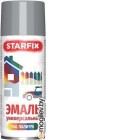 Краска-эмаль аэроз. универсальная серый светлый STARFIX 520мл (7046) (Телегрей 2, глянцевая)