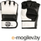 Перчатки для единоборств RSC BF-MM-4006 (S, белый/черный)