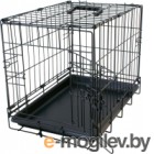 Клетка для животных Duvo Plus Pet Kennel Mini 780/380/DV (черный)