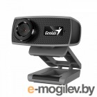 Веб-камера Genius FaceCam 1000X [32200003400] черная, 1Mp, HD 720p@30fps, угол обзора 75°, универсальный держатель, USB2.0, кабель 1.5м