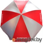 Зонт пляжный Sundays HYB1812 (красный/белый)