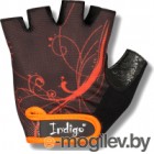 Перчатки для пауэрлифтинга Indigo SB-16-1743 (M, черный/оранжевый)