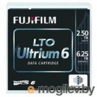 Ленточный накопитель Fujifilm Ultrium LTO6 RW 6,25TB (2,5Tb native) bar code labeled Cartridge (for libraries & autoloaders) (analog C7976A + Label)