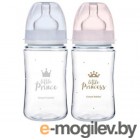 Бутылочка для кормления Canpol EasyStart Royal Baby / 35/234 (240мл, розовый)