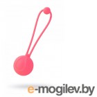Вагинальный шарик LEROINA by TOYFA Rosy, силикон, коралловый, 3,1 см, 50 г