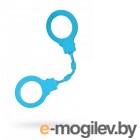 Силиконовые наручники A-Toys by TOYFA, силикон, голубые, 33 см