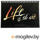 Альбомы, краски, кисти Скетчбук ArtFox Life is The Art  А5 80 листов 4864092
