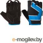 Перчатки велосипедные Cyclotech NQ983261LU / S20ECYGL005-BM (M, черный/синий)