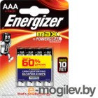 Комплект батареек Energizer Max E92/AAA / E300157304P (4шт)