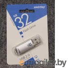 Флешка Smartbuy 32GB V-Cut Silver