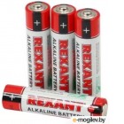 Алкалиновая батарейка AAA/LR03 экономичная упаковка 24 шт. REXANT