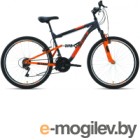 Велосипед Forward Altair MTB FS 26 1.0 2021 / RBKT1F16E010 (18, темно-серый/оранжевый)