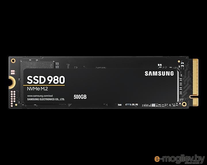Накопитель SSD M.2 PCI Exp. 3.0 x4 - 500Gb Samsung 980 [MZ-V8V500BW] NVMe