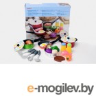 Детская кухня PlayGo Металлический набор посуды (6988)