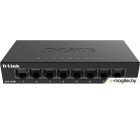  D-Link DGS-1008D/K2A, L2 Unmanaged Switch with 8 10/100/1000Base-T ports.8K Mac address, Auto-sensing, 802.3x Flow Control, Stand-alone, Auto MDI/MDI-X for each port,  802.1p QoS, D-link Green techno