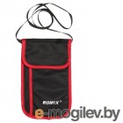 мужские портмоне / кошельки с чипами / визитницы Сумка-кошелёк Romix RH70 Red-Black 30422