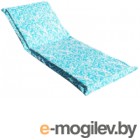 Подушка для садовой мебели Эскар Sky Corals 60x190 / 126562190 (белый/голубой)
