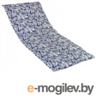 Подушка для садовой мебели Эскар Blue Palma 60x190 / 126569190 (белый/синий)