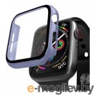 Кейс Deppa со стеклом для Apple Watch 4/5/6/SE/6/SE series лавандовый, 40 мм, Deppa