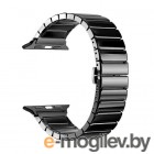 Ремешок Deppa Band Ceramic для Apple Watch 38/40 mm, керамический, черный, Deppa