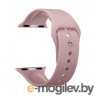 Ремешок Deppa  Band Silicone для Apple Watch 38/40 mm, силиконовый, розовый, Deppa