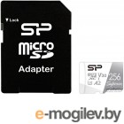 Флеш карта microSD 256GB Silicon Power Superior Pro A2 microSDXC Class 10 UHS-I U3 Colorful 100/80 Mb/s