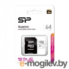 Флеш карта microSD 64GB Silicon Power Superior Pro A2 microSDXC Class 10 UHS-I U3 Colorful 100/80 Mb/s