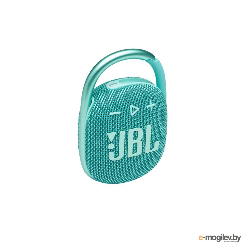 Портативная акустическая система JBL CLIP 4, бирюзовый