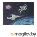 Светящаяся картина Люми-Зуми Космонавты в космосе ЛЗ-ККА3