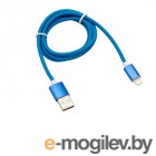Rexant USB - Lightning 1m Blue Nylon 18-7052