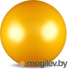 Мяч для художественной гимнастики No Brand Металлик AB2803 (желтый)