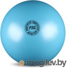 Мяч для художественной гимнастики No Brand Металлик AB2801 (голубой)