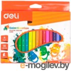 Восковые мелки Deli Color Emotion / C20010 (18цв)