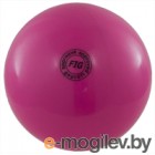 Мяч для художественной гимнастики No Brand Металлик AB2801 (фуксия)