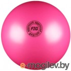 Мяч для художественной гимнастики No Brand Металлик AB2801 (розовый)