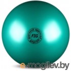 Мяч для художественной гимнастики No Brand Металлик AB2801 (зеленый)