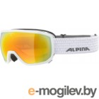 Очки горнолыжные Alpina Sports Scarabeo Q-Lite / A7256812-12 (белый)