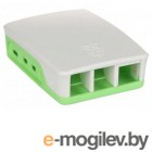 Корпус Qumo ABS Plastic, Raspberry Pi 4, White+Green(RS031)