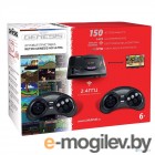 Игровая приставка SEGA Retro Genesis HD Ultra + 150 игр (2 беспроводных 2.4ГГц джойстика, HDMI кабель) [611416]