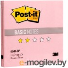 Бумага для заметок Post-it Basic / 654R-BP (розовый)