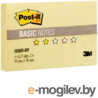 Бумага для заметок Post-it Bassic / 656R-BY (желтый)